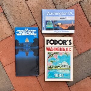 3 Washington DC Books City Maps Fodors American Express Cherry Blossoms Travel